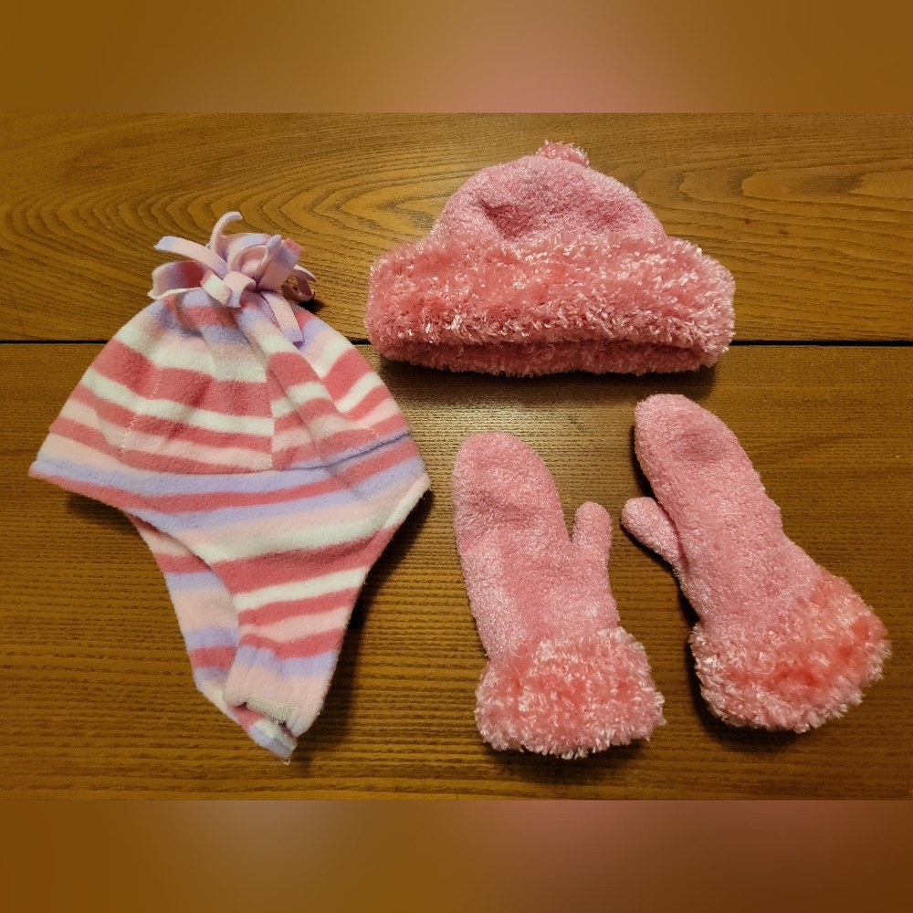 ❤️3-9 month hats & gloves